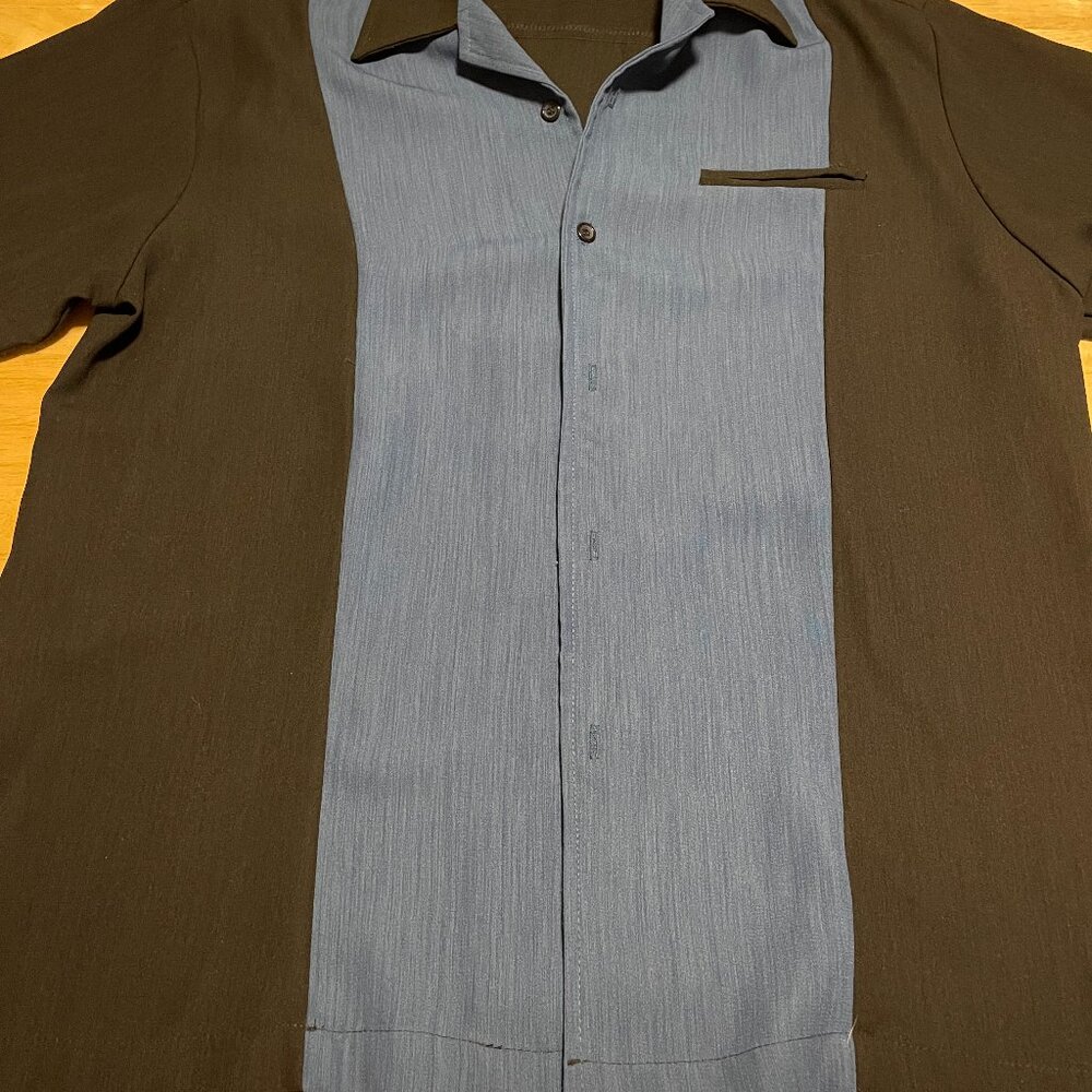 VINTAGE HOUSE OF BLUES ORLANDO EMBROIDERED MENS SHIRT -  SIZE LARGE